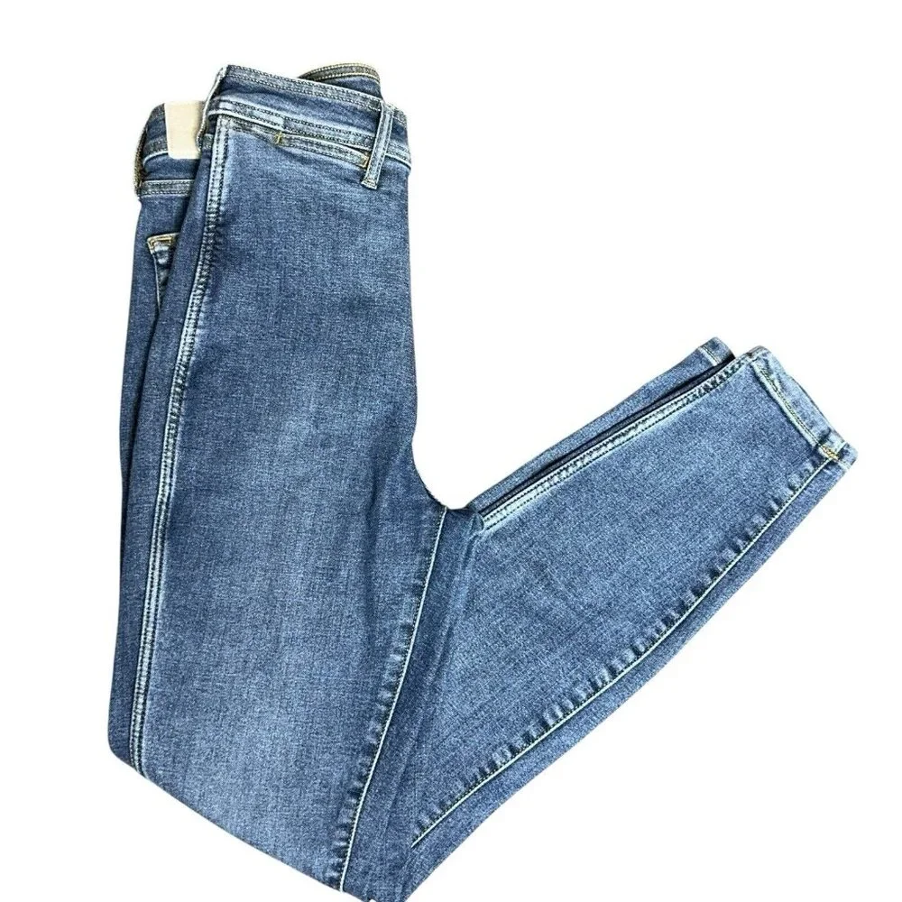 Womens Everlane Jeans The Way High Skinny 28 Reg Medium Wash Eco Modern Organic - Picture 6 of 12